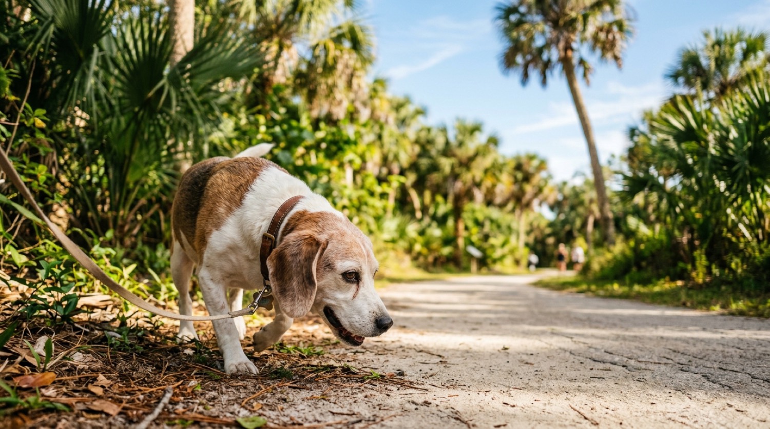 Beagle dog, best vitamins for senior dogs in Tampa, Florida